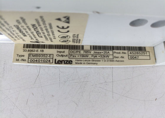 Lenze EMB9352-E Nieuwe servo-aandrijvingen met variabele frequentie-omvormer