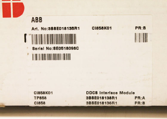 De Interface Communicatie Analoge I O van CI858K01 3BSE018135R1 DriveBus Modulehardware