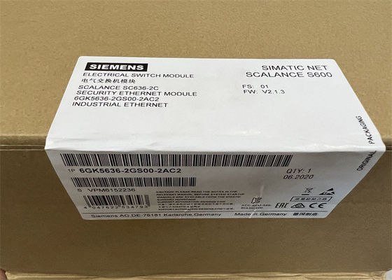 Van de de Outputmodule SCALANCE SC646-2C van Siemens 6GK5646-2GS00-2AC2 Digitaal Industrieel de Veiligheidstoestel
