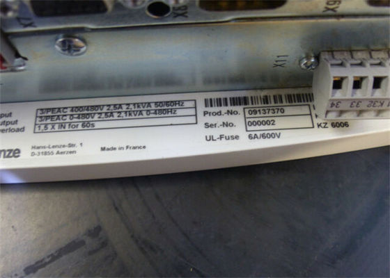 van de de Frequentieomschakelaar van 480Vac LENZE EVS9322-ESV004 het Veranderlijke Servocontrolemechanisme 9300 Reeksen