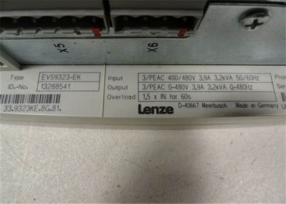 De Omschakelaars Servocontrolemechanisme 400VAC 1.5Kw van de Lenze evs9323-EK Veranderlijk Frequentie