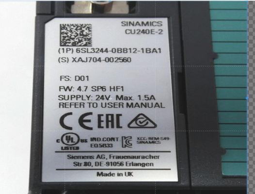 SIEMENS SINAMICS G120 Variabele frequentieomvormer 6SL3244-0BB12-1BA1