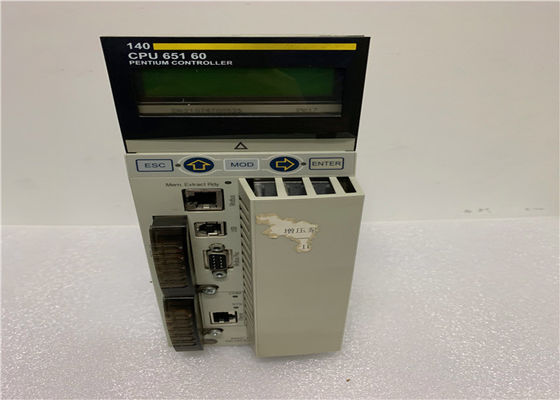 1 PLC 140CPU65160 van USB 0.3kg Modicon Quantum Quantumplc van de Klokfrequentie 166MHz Schneider Electric