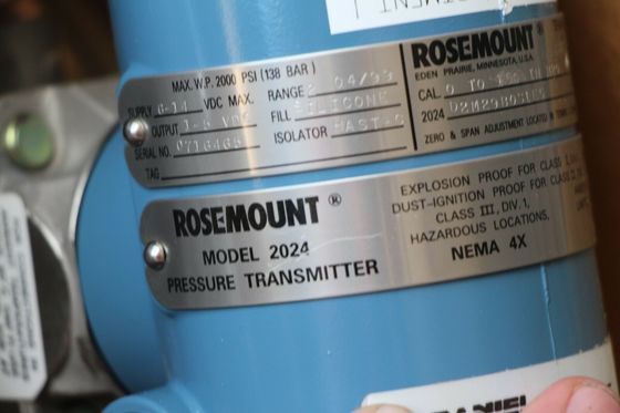 Yokogawa differentiële druk-temperatuurzender EJA110A-ELH5A-92DN 5