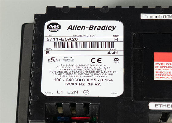 Het Touche screen Allen Bradley Touchscreen 550 van 2711B5A20 HMI