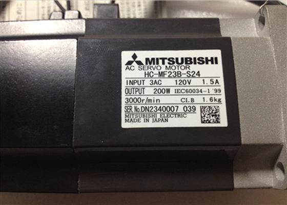 Hc-mf23b-S24 de Industriële Servomotor 3000RPM 200W 3AC van Mitsubishi