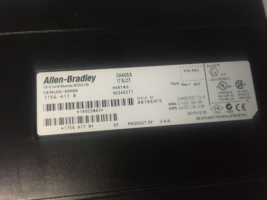 AB 2.8 A/2.8 A Chassismodule uit de ControlLogix-serie 1756-A17