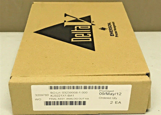 Emerson DeltaV-voeding KJ3221X1-BA1 12P2531X062 VE4005S2B2 redundante module