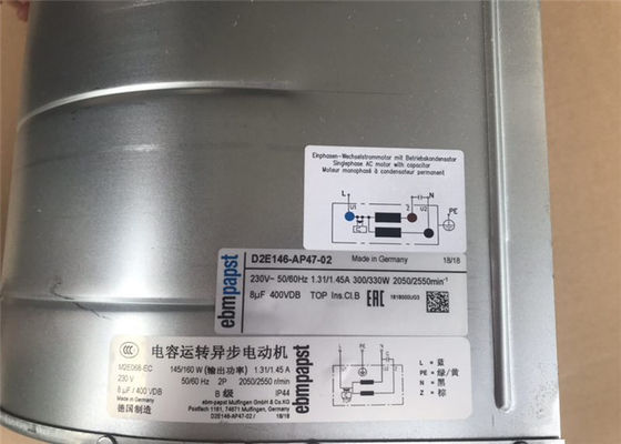 De Centrifugaalventilator D2E146-AP47-02 230V 2050RPM van EBMPAPST 300/330W Nieuw in voorraad
