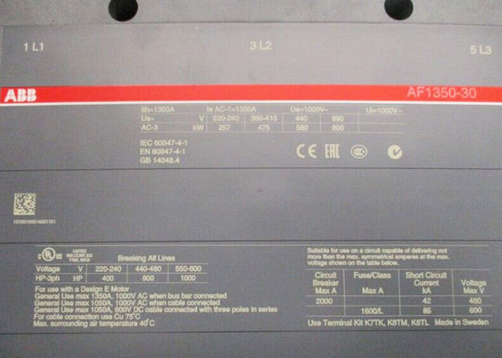 AF1350-30-22-70 de Schakelaars van controleproducten 1SFL657001R7022 110-250V gelijkstroom