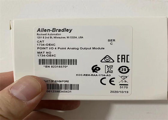 1734-OE4C digitale van de Module AB van I O I/O Module 2 kiest Gebeëindigde Output 75 mA uit Pointbus Stroom