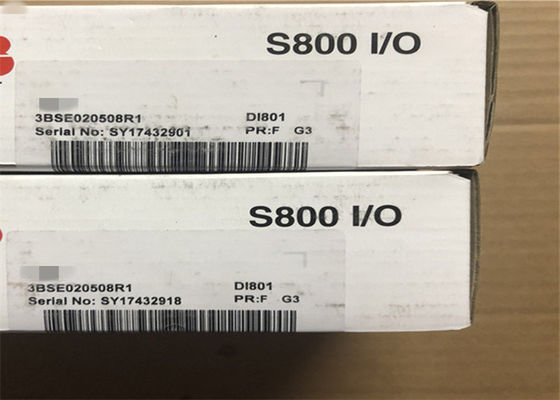 Module van de de Module3bse020508r1 Digitale Input van ABB DI801 S800L I/O 24V gelijkstroom, 1x16 chanels