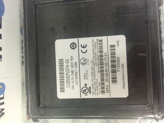 IC693CPU374   PLC van het de Logicacontrolemechanisme van GE Fanuc Programmeerbare module