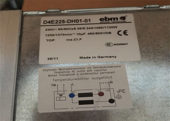 EBMPAPST AC Centrifugaal NIEUW de motor m4e094-La van de VENTILATORd4e225-dh01-01 NIEUW Koelventilator