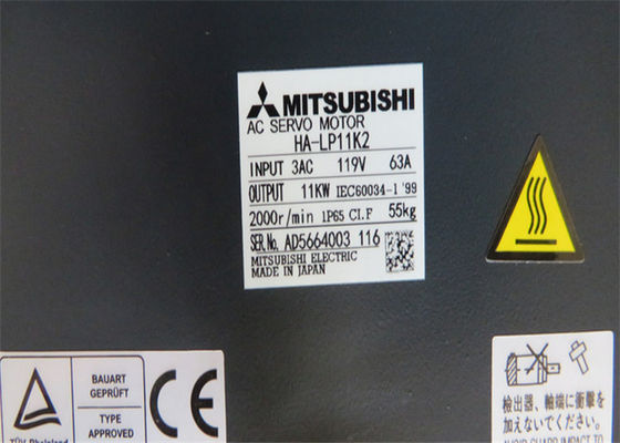 Industriële de Servomotor Ha-LP11K2 AC Servomotor van Mitsubishi 11kw NIEUW in voorraad