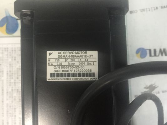 Sgmah-08aaa61d-OY Servomotor AC 0,75 kW 230 VAC-13-BEETJE STIJGENDE STANDAARD RECHT