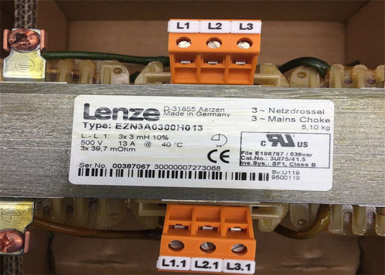 Veranderlijke de LEIDINGENfilter van Lenze EZN3A0300H013 van de Frequentieomschakelaar VOOR SERVOdrive 3X3MH +/-10% van 5.5KW