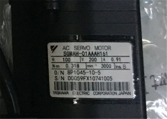 De Servomotor 100W 0.91A 0.318N.m 3000r/min van sgmah-01AAAH161 Yaskawa AC