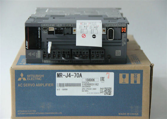M.-j4-70A Industriële Servo de Aandrijvings melservo-J4 driefasen Servoversterker van Mitsubishi