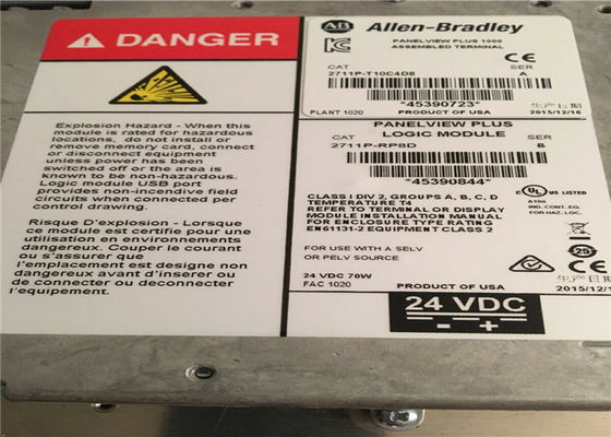 Allen Bradley PanelView Plus 7 Standaard het touche screen Nieuwe Origineel van 2711p-t6c21d8s-B HMI
