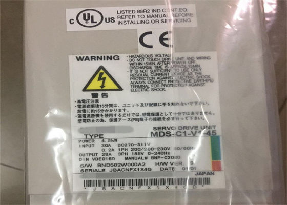 MELSERVO AC Mitsubishi vervangt Servoaandrijving mds-c1-v1-45 NIEUWE Voorwaarde mds-B-v1-45