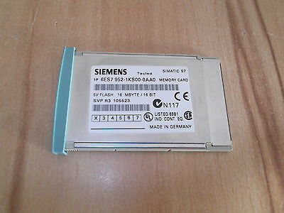 6ES7952-1KS00-0AA0 het geheugenkaart van Siemens voor S7-400, lang ontwerp, 5V-Flits EPROM, 16 Mbyte