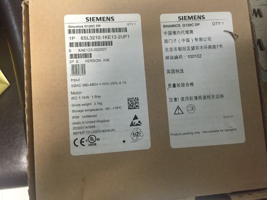 6SL3210-1KE13-2UP1 Siemens SINAMICS G120C Geschatte powerc 11KW   met 150%-overbelasting