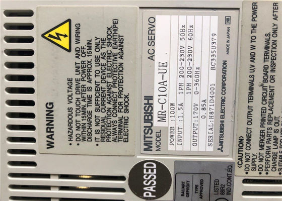 Servo de Aandrijvings M.-c10a-UE Industriële Versterker 100W, 200-230V, Nieuwe Origineel van Mitsubishi AC van 0.85A