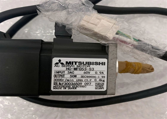 Hc-mf053-S3 Industriële Servomotor 3000 r/min 3AC 60V 0.9A 50W van Mitsubishi