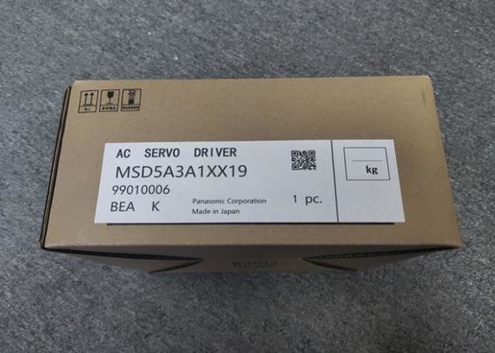 De Servomsd reeks 50W 3 pH 200V van Panasonic MSD5A3A1XX19 aandrijving-AC