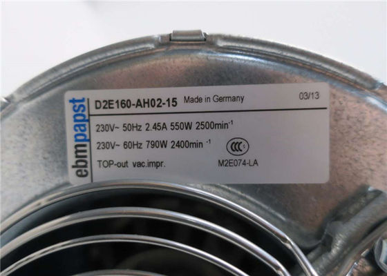 EBMPAPST centrifugaalventilator D2E160-AH02-15 voor van de Omschakelaarsindustrail van ABB VFD ACS800 de Koelventilator