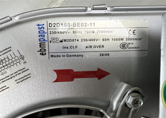 Centrifugaal de Koelventilatorassemblage D2D160-BE02-11 van ABB voor ACS800-Omschakelaar