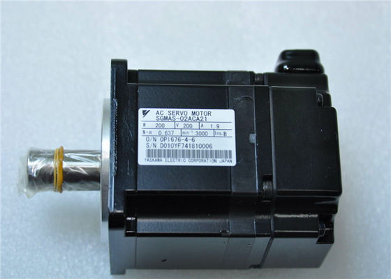 Sigma II de SERVOmotor 200W 1.9A 0.637N.m van YASKAWA SGMAH van sgmas-02ACA21 AC