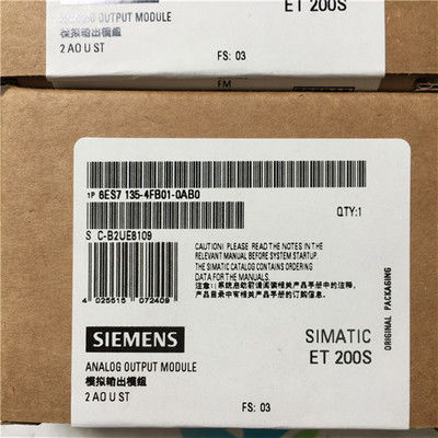 Siemens 6ES7134-4FB01-0AB0 2 AI STANDAARDu 15 de HEREN WIDTH 12 BIT+SIGN