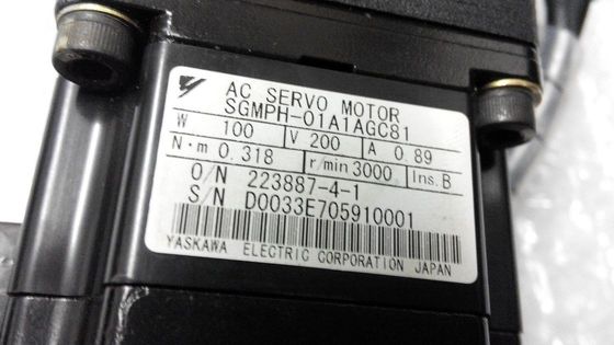 De MOTOR van sgmph-01A1AGC81 YASKAWA /HD-CP-20A-21-J803B-SP InsB 750W