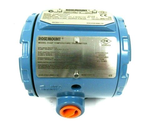 Rosemount3144p Input-output die isolatie aan 500 Vdc 50/60 Herz 0-99 percenten wordt gespecificeerd relatieve vochtigheids