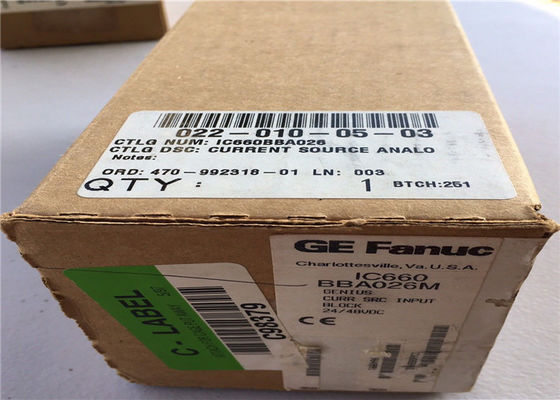 REEKS 90-30 PLC Digitaal GE FANUC IC660BBA100 I van GE FANUC ANALOOG het GENIEblok van O