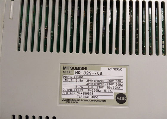 Servo de Aandrijvings M.-j2s-70b-U005 AC VERSTERKER 200V van Mitsubishi Electric 750W NIEUW IN VOORRAAD