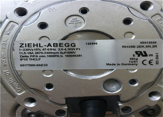 6SY7000-0AB30   Radiale de Ventilatorventilator van Ziehl -ziehl-abegg Siemens SINAMICS 4100W 230VAC