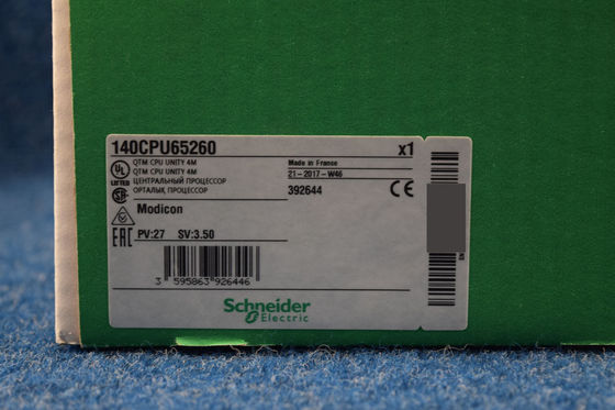 Van 140CPU65260C Modicon Quantumplc/van cpu Enige Groef 80486 Bewerker met Wiskundig