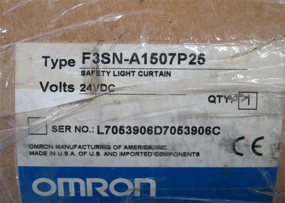De STRAAL die van het het LICHTgordijn van de Omronf3sn-a1507p25 VEILIGHEID 15MM MAXIMUM LEVERINGSvoltage UIT ELKAAR PLAATSEN