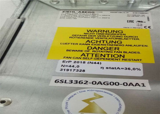 RH28m-2EK.3F.1R Geen Te retourneren Radiale Centrifugaalventilator SIEMENS 6SY7000-0AE32 van RoHS