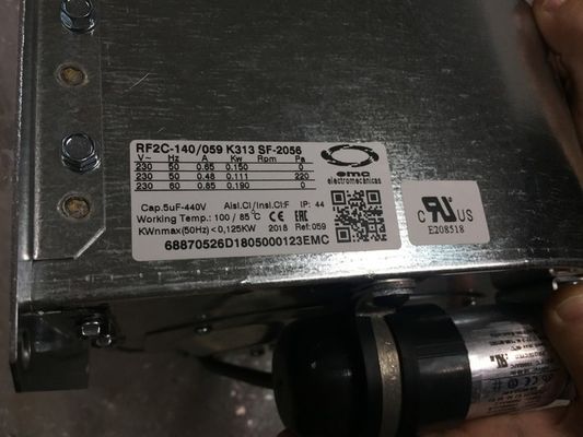RF2C-140/059 de Industriële Centrifugaalventilator K313 230VAC van de omschakelaarsaandrijving voor ABB ACS800