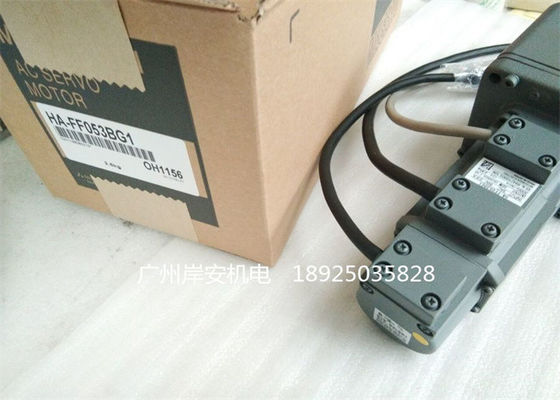 De Industriële Servomotor 3000r/min Ha-FF053BG1 Ha-FF053BG2 van Mitsubishi 50W met Toestel