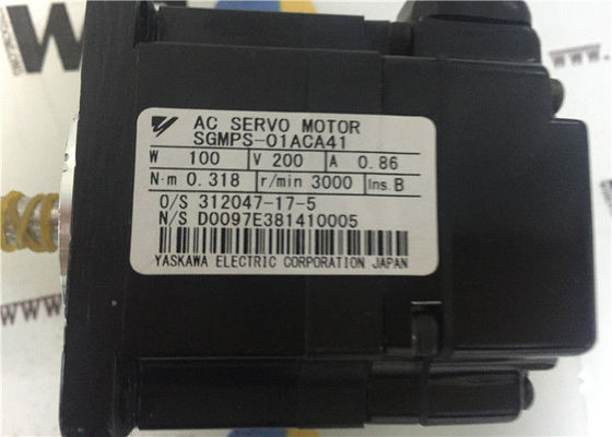 AC van de de Hoge Machts Industriële Servomotor van SGMPS 01ACA41 Servomotoren met Toestelhoofd
