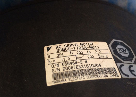 Sgmcs-17d3a-MB11 de Industriële SERVOmotor van Servomotoryaskawa 42W 2000RMP AC