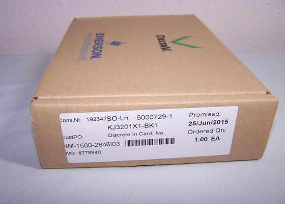 Overtollige de Modulekj3201x1-bk1 SE4001S2T2B1 DI 8-CHANNEL NAMEN KAART van Emersondeltav