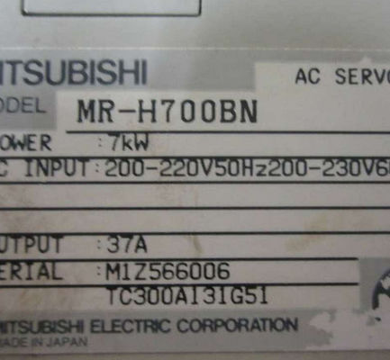 M.-H700BN de Industriële Servoreeks van Aandrijvingsmitsubishi melservo-h