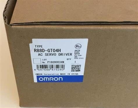 DR van de de Motoraandrijving 400W 200V 1PHA GSERIES SRV van OMRON R88D-GT04H 200 tot 240 VAC