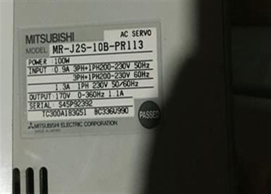 M.-j2s-10b-PR113 de Servoversterker MELSERVO M.-J2S van Mitsubishi AC